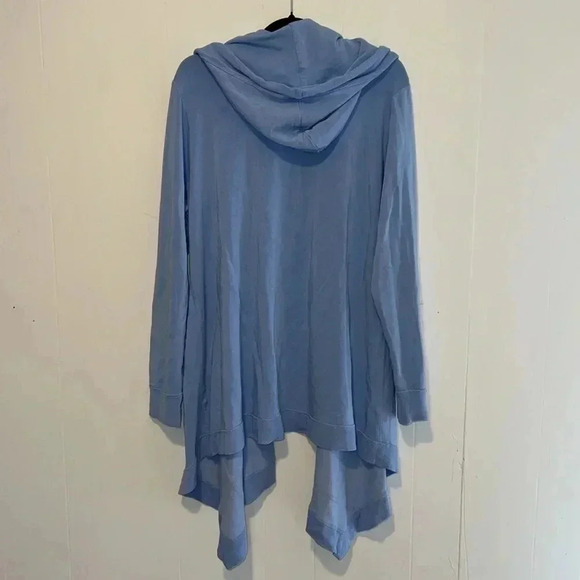 Evys Tree Long Sleeve Hooded Open Cardigan 1010 - Picture 2 of 5